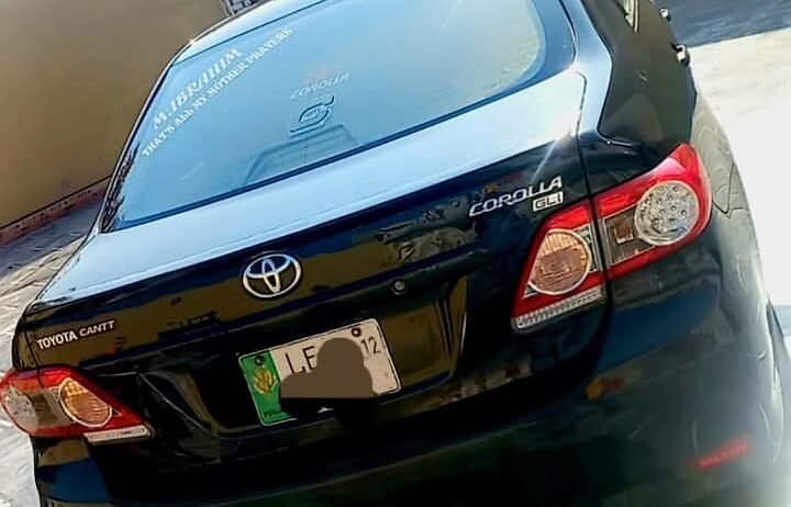 Toyota Corolla Gli 2012