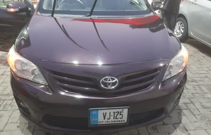 Toyota Altis 2012